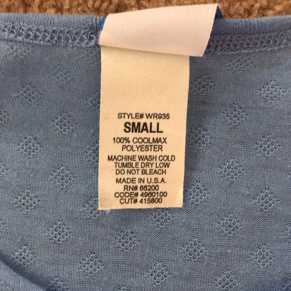 ASICS blue top - Picture 2 of 4